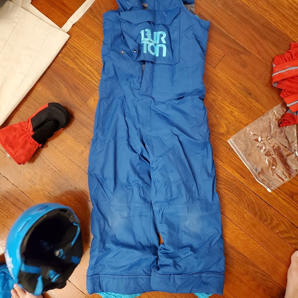 Burton kids snowboard ski bib for sale size 5/6